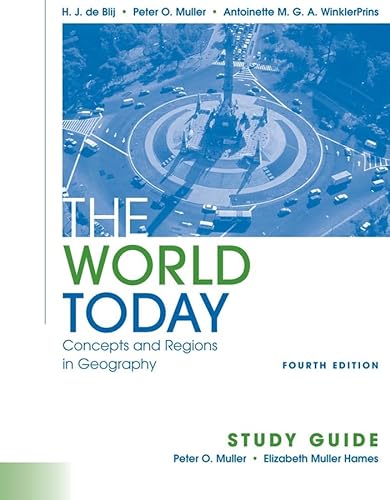 Beispielbild fr The World Today, Study Guide: Concepts and Regions in Geography zum Verkauf von A Squared Books (Don Dewhirst)