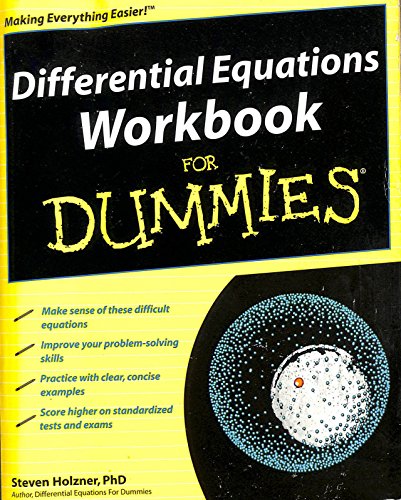 Differential Equations Workbook for Dummies (9780470472019) by Holzner, Steven
