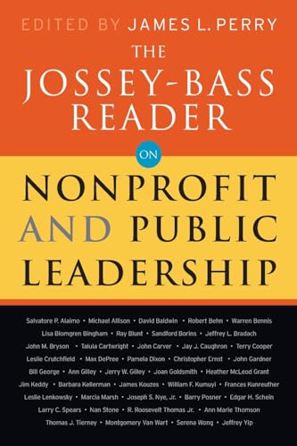 Beispielbild fr The Jossey-Bass Reader on Nonprofit and Public Leadership zum Verkauf von Better World Books