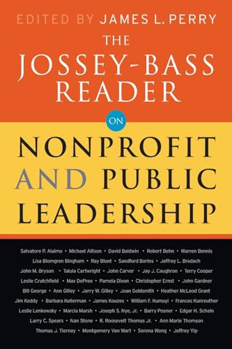 Stock image for The Jossey-Bass Reader on Nonprofit and Public Leadership for sale by Better World Books