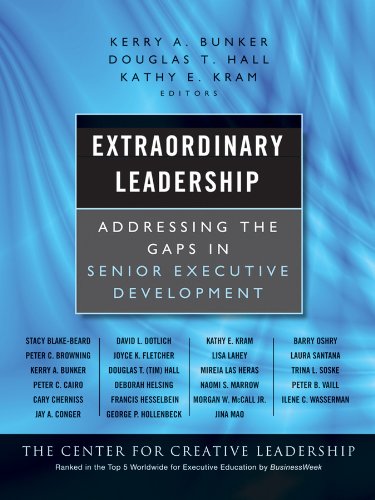 Imagen de archivo de Extraordinary Leadership : Addressing the Gaps in Senior Executive Development a la venta por Better World Books