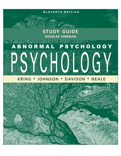 Stock image for Abnormal Psychology Study Guide for sale by SecondSale