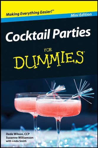 Beispielbild fr Cocktail Parties for Dummies, Target One-spot Edition zum Verkauf von Better World Books