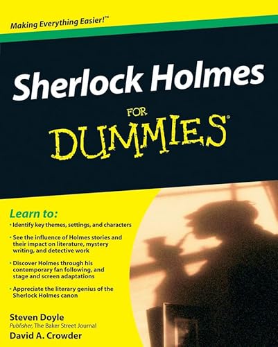 Sherlock Holmes For Dummies (9780470484449) by Steven Doyle; David A. Crowder