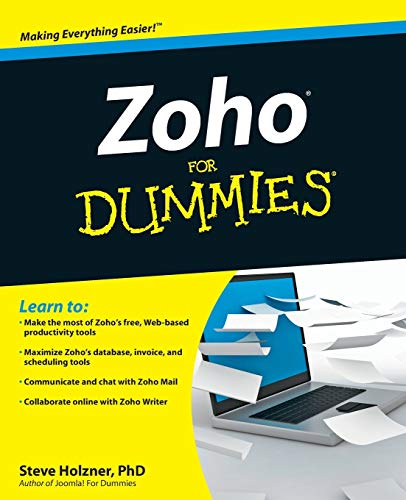 Beispielbild fr Zoho For Dummies zum Verkauf von BooksRun