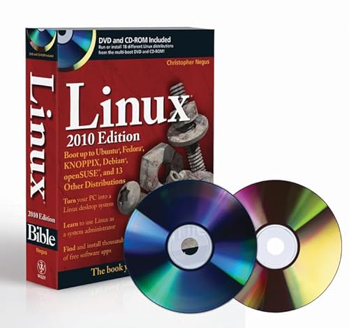 9780470485057: Linux Bible 2010: Boot Up to Ubuntu, Fedora, Knoppnix, Debian, Opensuse, and 13 Other Distributions: Boot Up to Ubuntu, Fedora, KNOPPIX, Debian, OpenSUSE, and 13 Other Distributions