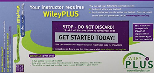 Beispielbild fr Wileyplus Stand-Alone to Accompany Catalyst for Introductory Chemistry: Online Mastery Learning System (Wiley Plus Products) zum Verkauf von Buchpark
