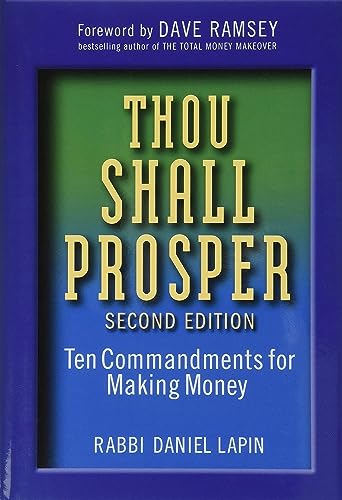 Beispielbild fr Thou Shall Prosper: Ten Commandments for Making Money zum Verkauf von gwdetroit