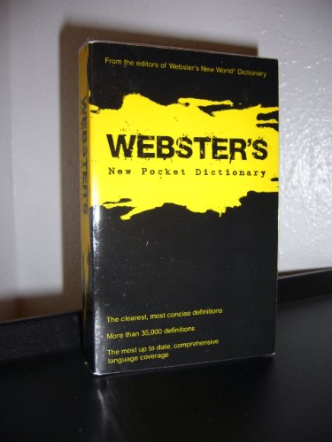 9780470487402: Webster's New Pocket Dictionary by Agnes (2009-05-18)