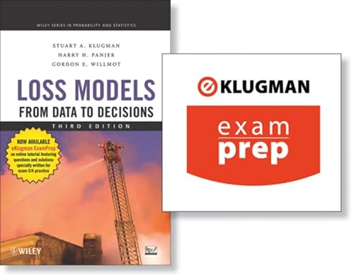 Stock image for Loss Models: From Data to Decisions (+ ExamPrep Set) (Wiley Series in Proability and Statistics) for sale by Greenpine Books