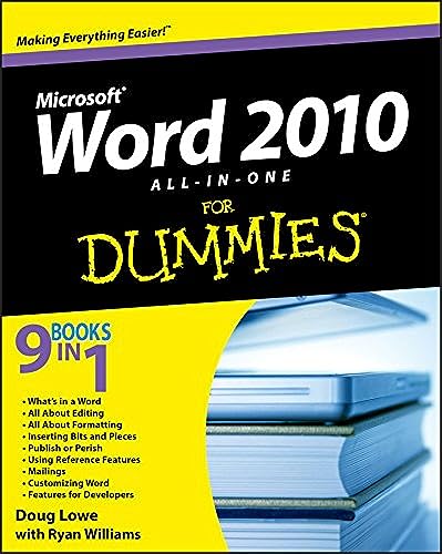 Imagen de archivo de Word 2010 All-in-One For Dummies a la venta por World of Books (was SecondSale)