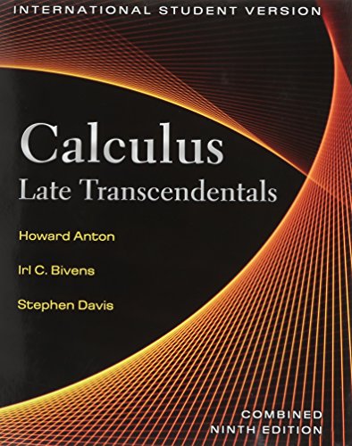 9780470487976: Calculus, Late Transcendentals Combined 9th Edition Internation Student Version with WileyPlus Set (Wiley Plus Products)