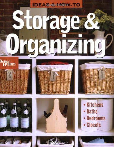 9780470488041: Ideas and How-to Storage and Organising: Better Homes and Garden (Ideas & How-to)