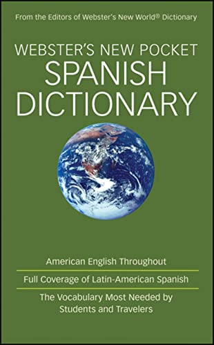 Beispielbild fr Webster's New Pocket Spanish Dictionary zum Verkauf von Wonder Book