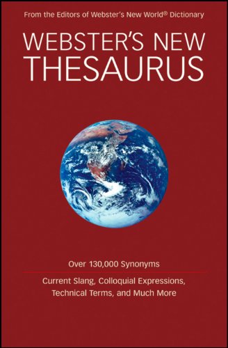 Imagen de archivo de Webster's New Thesaurus a la venta por SecondSale