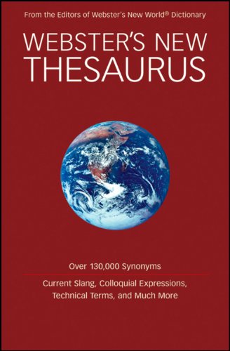 Stock image for Webster's New Thesaurus for sale by SecondSale