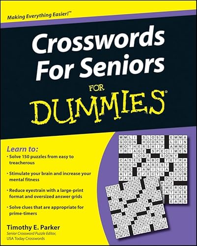 Imagen de archivo de Crosswords for Seniors for Dummies a la venta por ThriftBooks-Atlanta