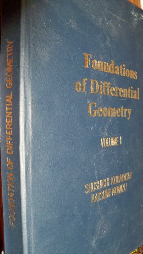 Imagen de archivo de Foundations of Differential Geometry Volume 1 (Pure and Applied Mathematics: A Wiley-Interscience Series of Texts, Monographs and Tracts) a la venta por Zubal-Books, Since 1961