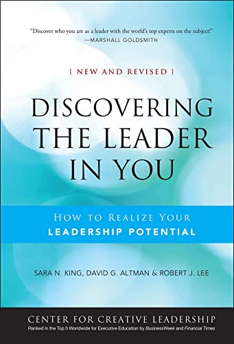 Beispielbild fr Discovering the Leader in You: How to Realize Your Leadership Potential (A Joint Publication of the Jossey-Bass Business Management Series and the Center for Creative Leadership) zum Verkauf von Goodwill