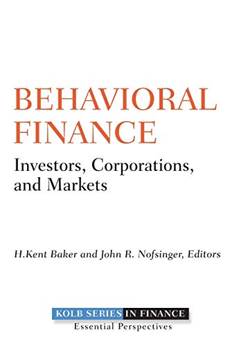 Stock image for Behavioral Finance   Investors, Corporations, and Markets for sale by Revaluation Books