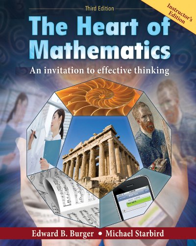 Beispielbild fr Heart of Mathematics 3rd Edition Instructor's Edition zum Verkauf von HPB-Red