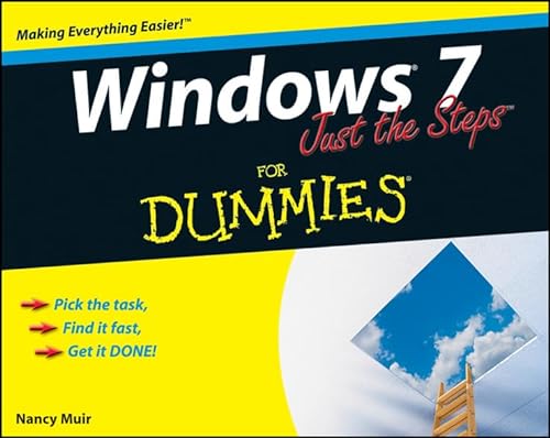 Windows 7 Just the Steps for Dummies (9780470499818) by Muir, Nancy