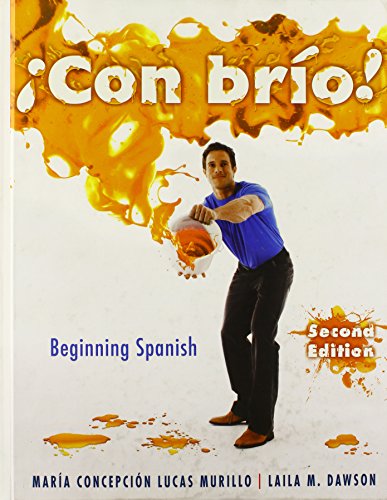 Imagen de archivo de Con brio! Beginning Spanish (Spanish Edition) a la venta por St Vincent de Paul of Lane County