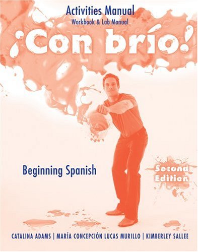 Beispielbild fr ?Con br?o!: Activities Manual (Workbook & Lab Manual) (Spanish Edition) zum Verkauf von BooksRun