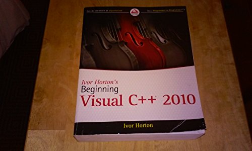 9780470500880: Ivor Horton's Beginning Visual C++ 2010