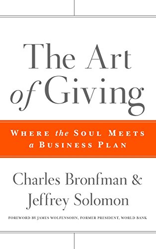 Imagen de archivo de The Art of Giving: Where the Soul Meets a Business Plan a la venta por SecondSale