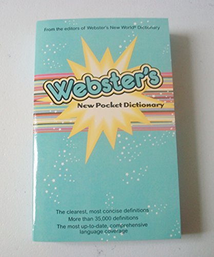 Imagen de archivo de Webster's New Pocket Dictionary a la venta por Better World Books