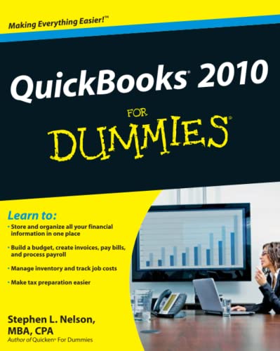 Beispielbild fr QuickBooks 2010 for Dummies zum Verkauf von Better World Books