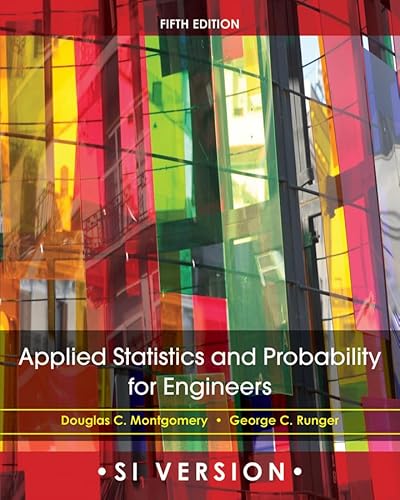 Stock image for Applied Statistics and Probability for Engineers for sale by ThriftBooks-Dallas