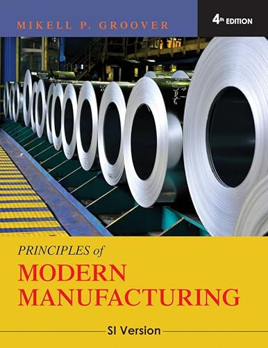 Stock image for Principles of Modern Manufacturing: SI Version for sale by HPB-Red