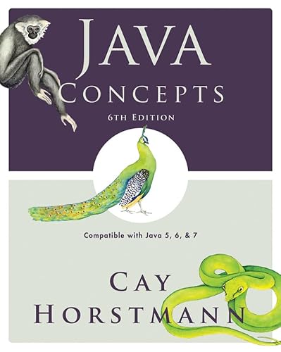 Beispielbild fr Java Concepts: Compatible with Java 5, 6 and 7 zum Verkauf von Phatpocket Limited