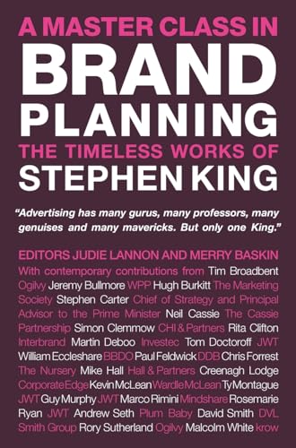 Imagen de archivo de A Master Class in Brand Planning a la venta por Blackwell's