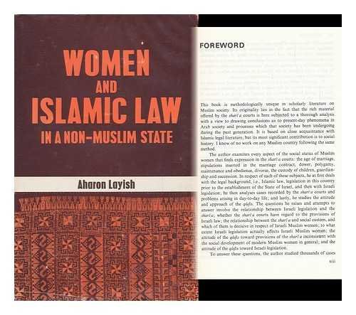 Women and Islamic Law in a Non-Muslim State: A Study Based on Decisions of the Sharia Courts in I...