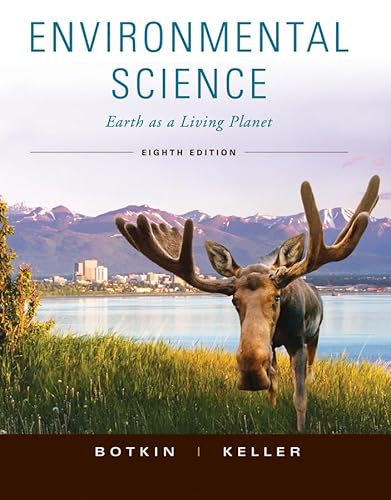 Imagen de archivo de Environmental Science : Earth as a Living Planet a la venta por Better World Books