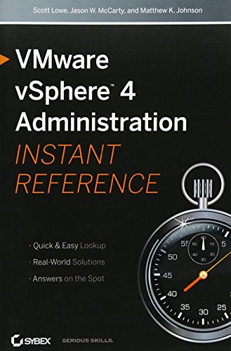 Stock image for VMware vSphere 4 Administration Instant Reference for sale by BookHolders