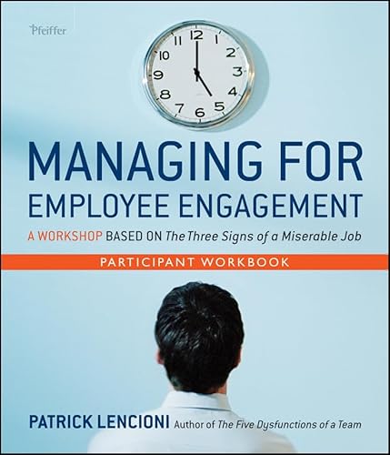 9780470520734: Managing for Employee Engagement Participant Workbook