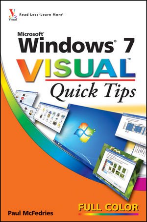 Beispielbild fr Windows 7 Visual Quick Tips zum Verkauf von Wonder Book