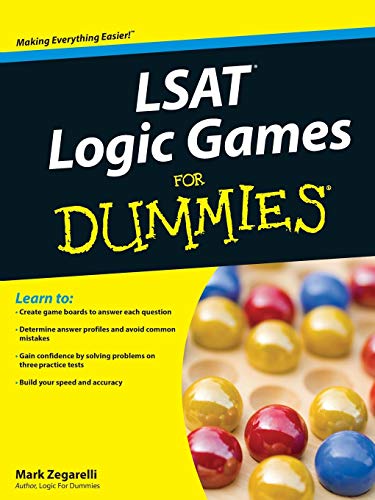 9780470525142: LSAT Logic Games for Dummies