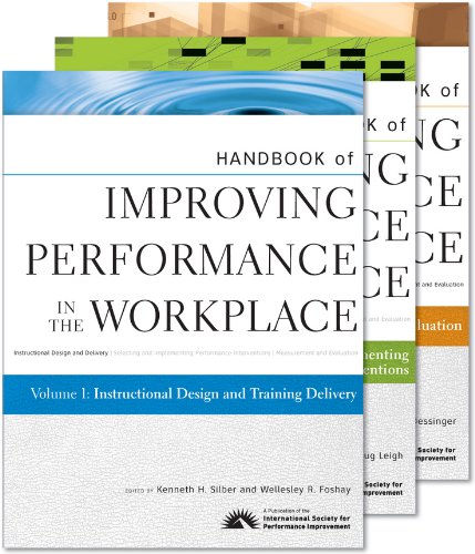 Beispielbild fr Handbook Of Improving Performance In The Workplace zum Verkauf von Basi6 International