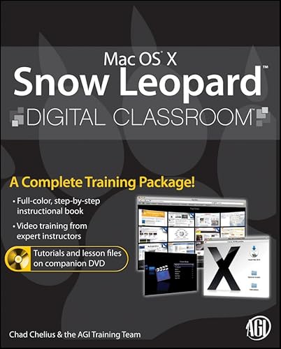 Imagen de archivo de Mac OS X Snow Leopard Digital Classroom: (Book and Video Training) a la venta por Goldstone Books