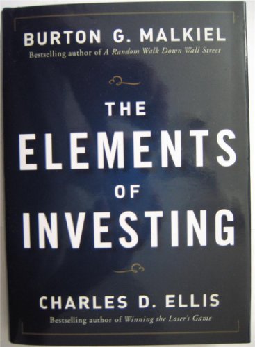 Beispielbild fr The Elements of Investing zum Verkauf von Better World Books: West