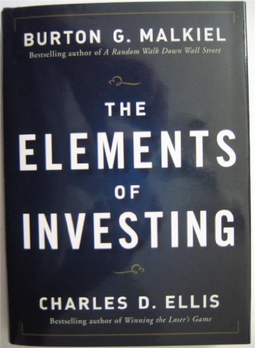 9780470528495: The Elements of Investing