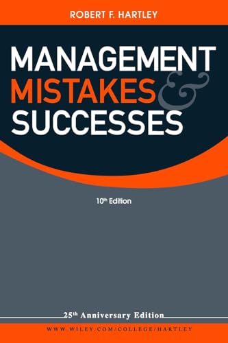 Beispielbild fr Management Mistakes and Successes zum Verkauf von Better World Books