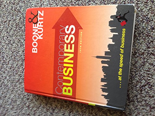 Stock image for Contemporary Business for sale by Better World Books