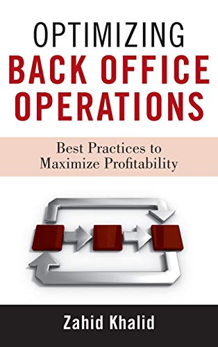 9780470531891: Optimizing Back Office Operations: Best Practices to Maximize Profitability