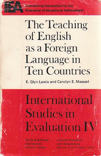 9780470531952: The Teaching of English as a Foreign Language in Ten Countries (International studies in evaluation)